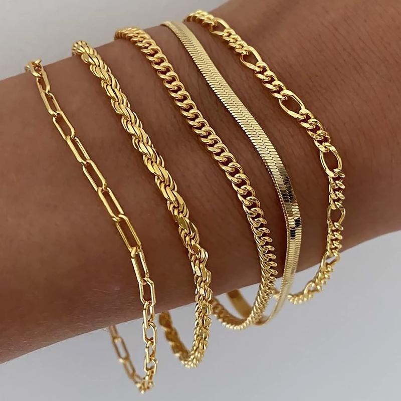 Liora - 5pc Classic Bracelet Set