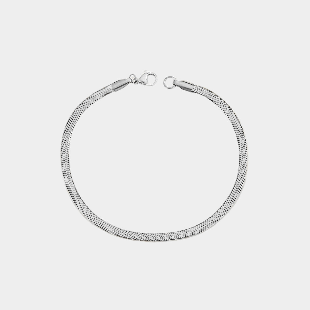 Mara - Bold Herringbone Bracelet
