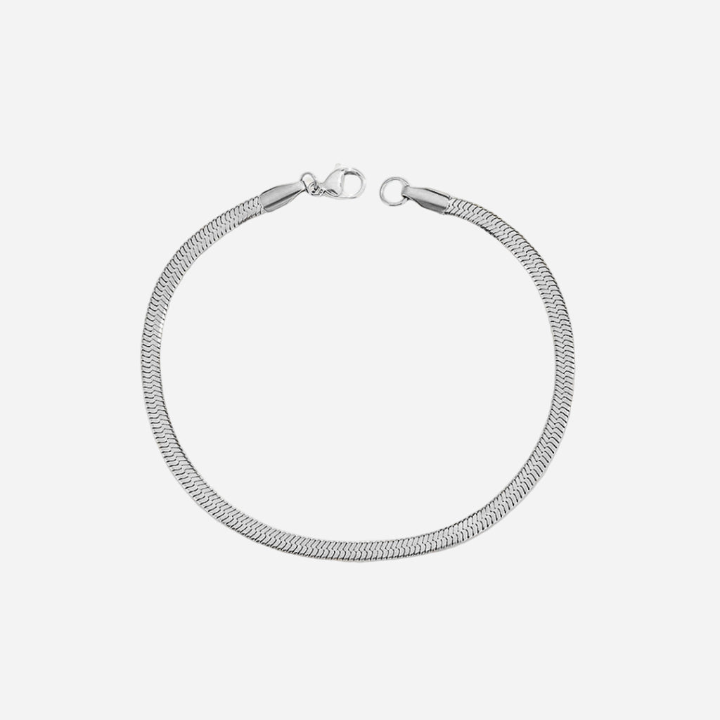 Mara - Bold Herringbone Bracelet