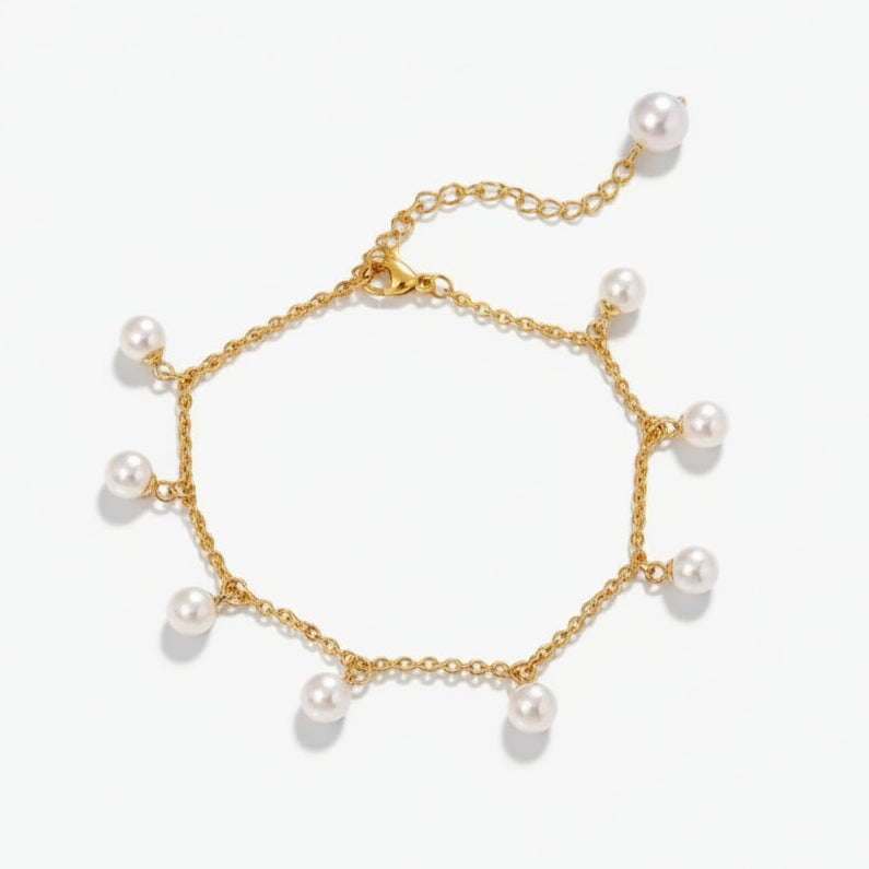 Natalie - Gold Anklet