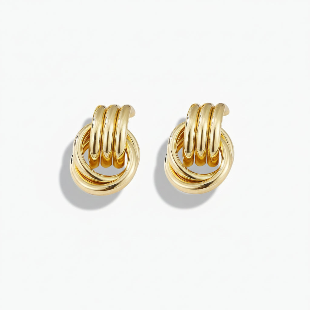 Nora - Layered Hoop Earrings