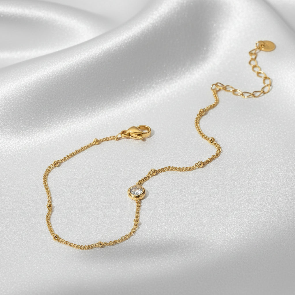 Melissa - Gold Chain Anklet