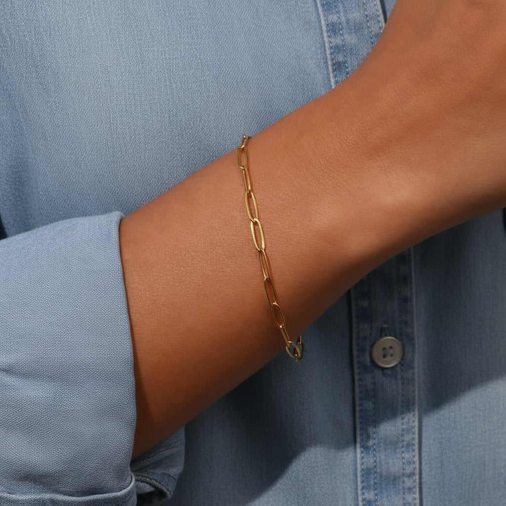 Kylie - Loop Chain Bracelet