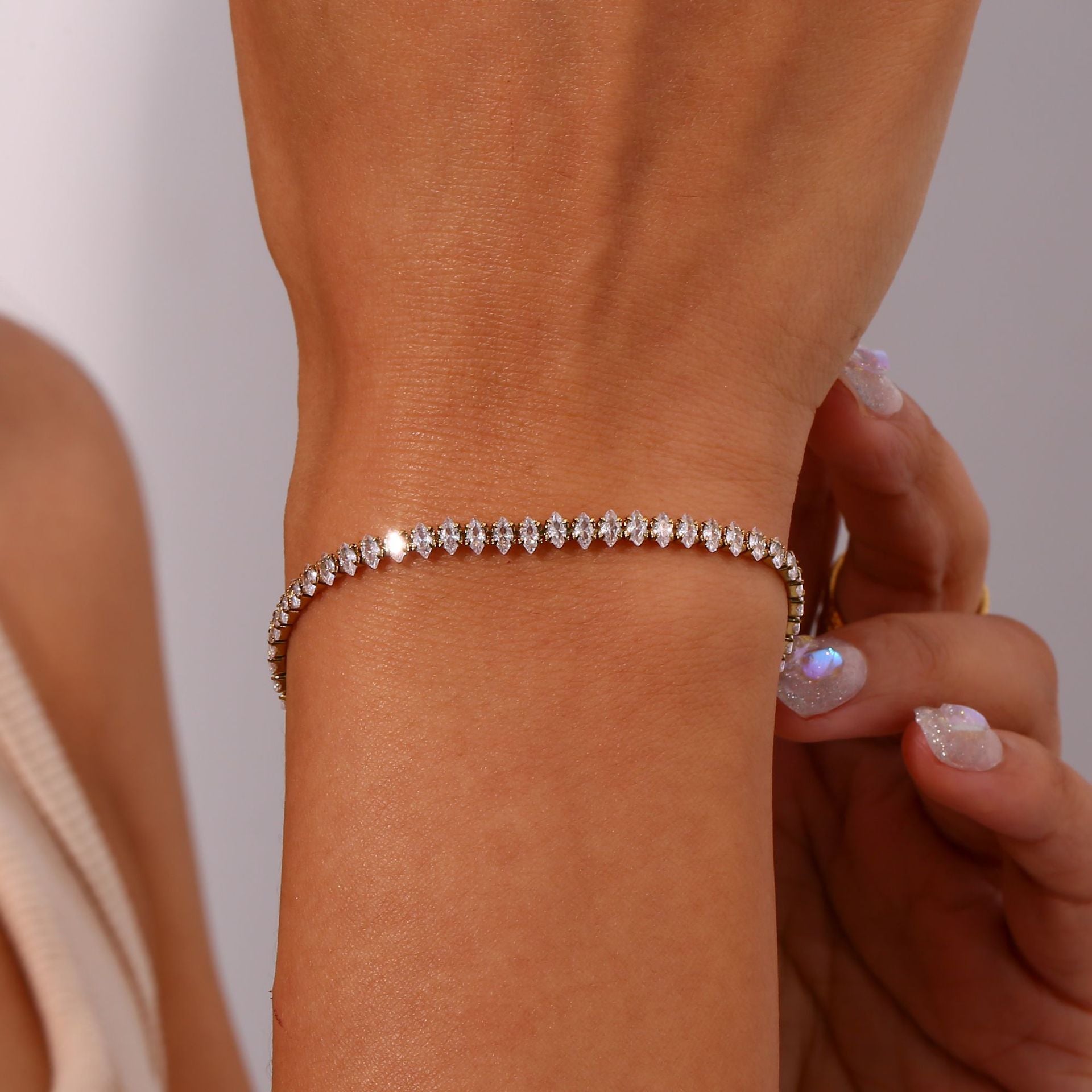 Luna - Diamond Tennis Bracelet