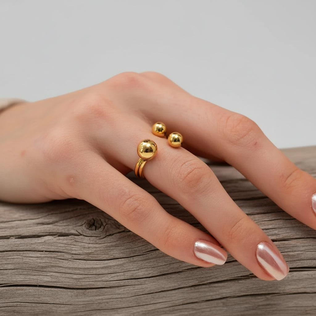 Orbit Gold Ring