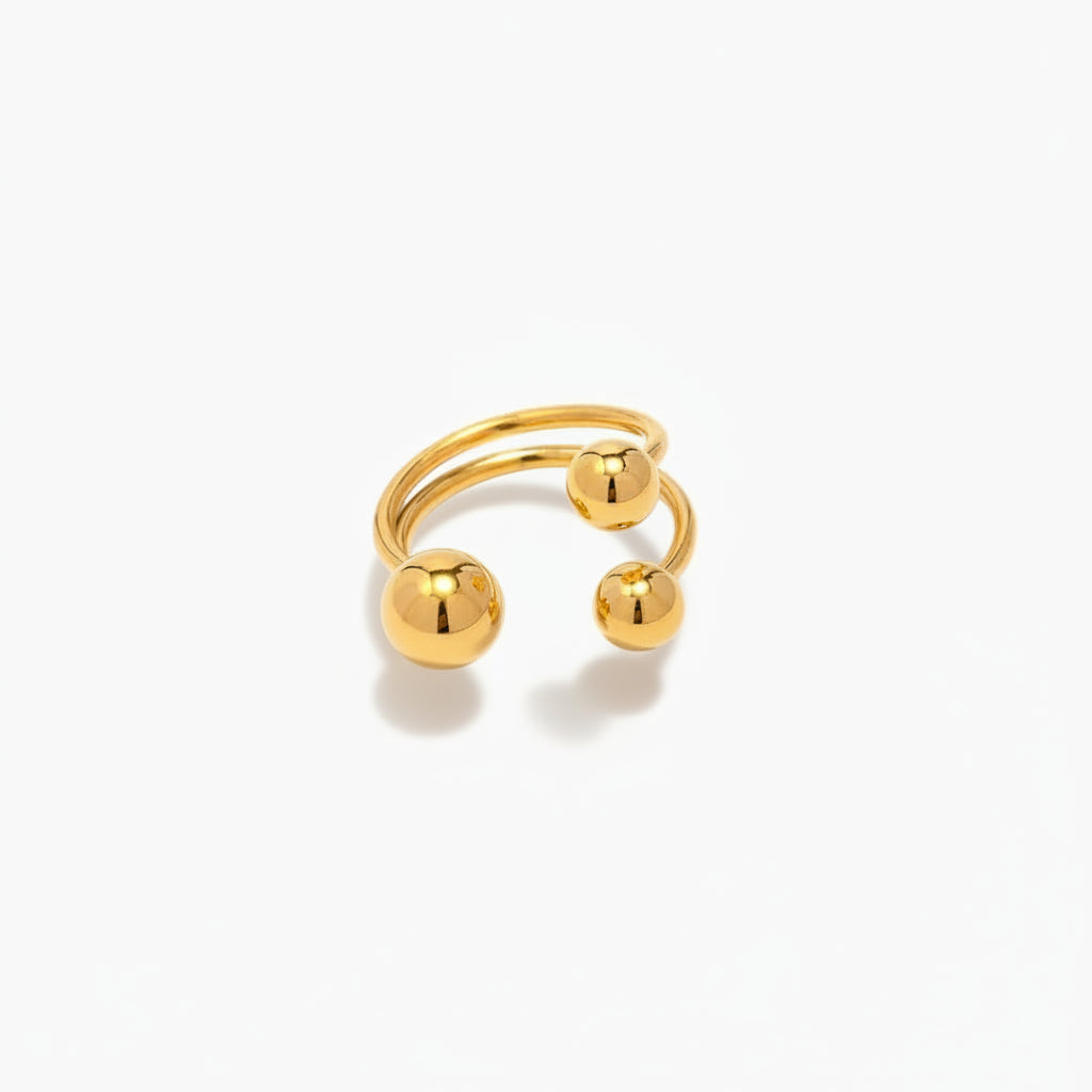 Orbit Gold Ring