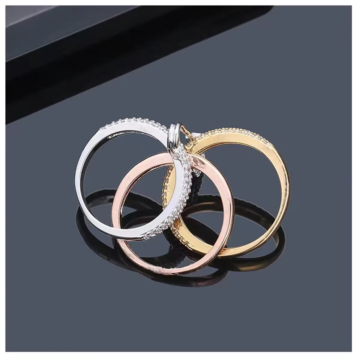Zircon Pin Ring
