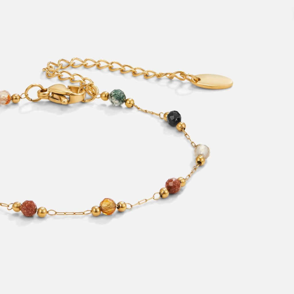 Kara Beaded Stone Bracelet