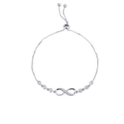 Infinity love - Sterling Silver Bracelet