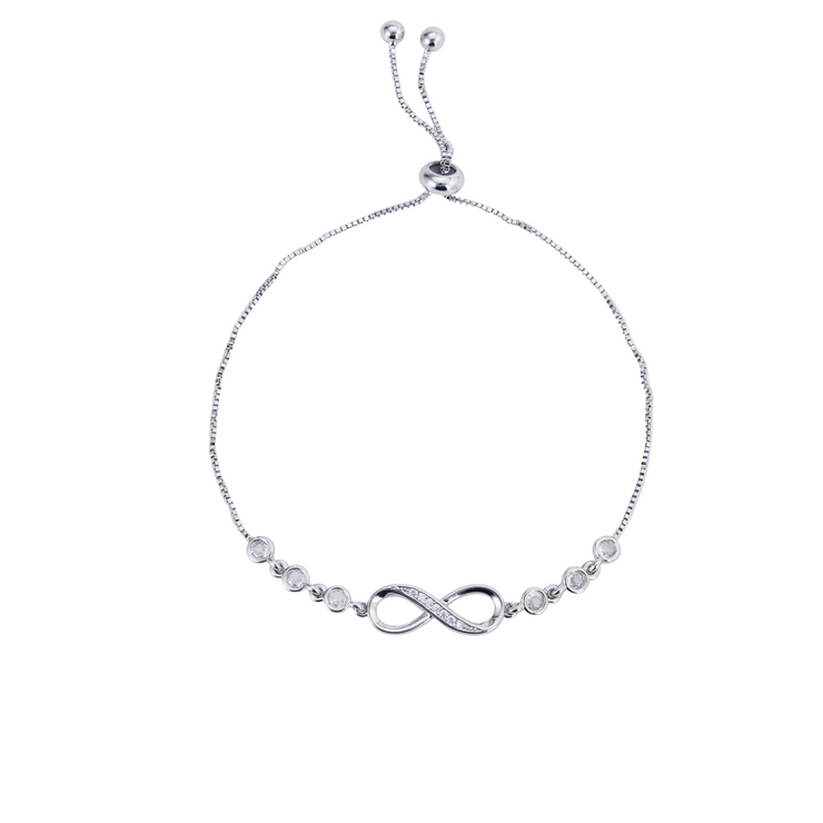 Infinity love - Sterling Silver Bracelet