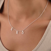 Personalized Triple Initial Necklace