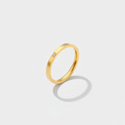 Renae - Slim Gold Ring