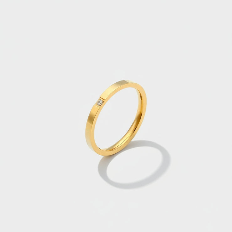 Renae - Slim Gold Ring