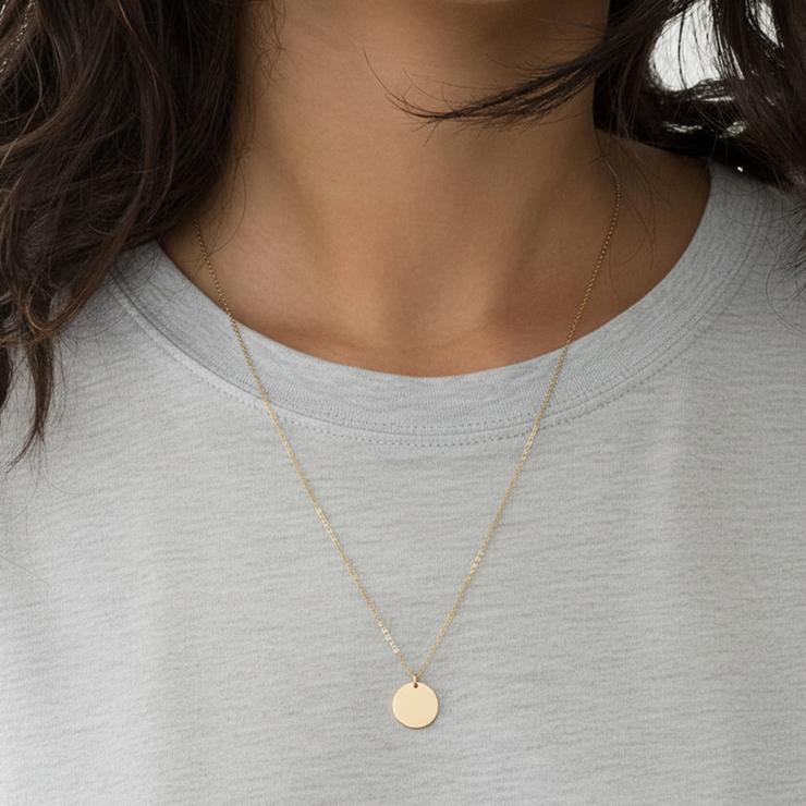 Juno - Circle Chain Necklace