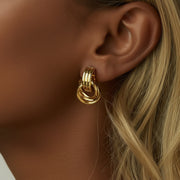 Nora - Layered Hoop Earrings