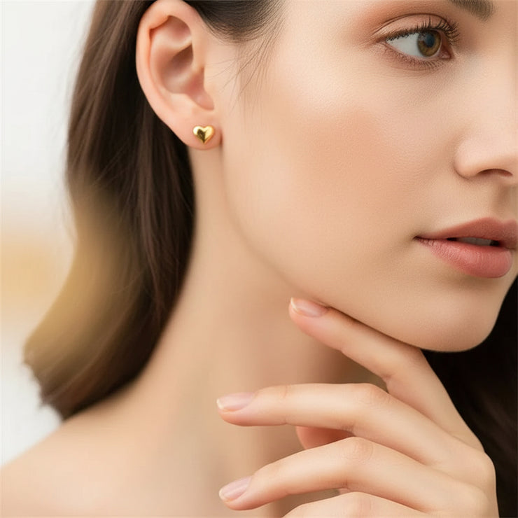 Tegan - Heart Earrings