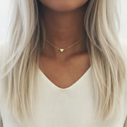 Riley - Chain Heart Necklace