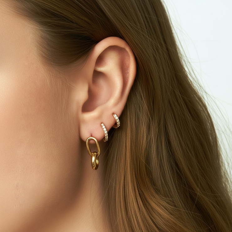 Nova - Classic Huggie Earrings