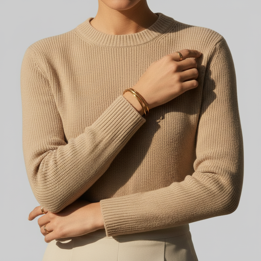 Molly - Twisted Gold Bracelet