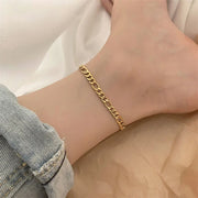 Nell - Gold Loop Anklet