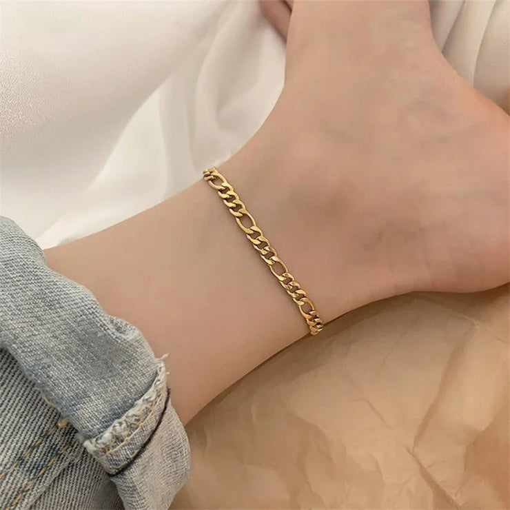 Nell - Gold Loop Anklet