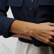 Intertwined Rings Bracelet - Interlocking Circles