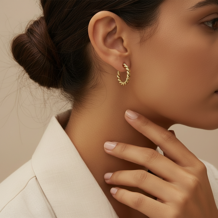 Reeva - Twist Earrings