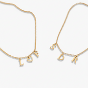 Personalized Triple Initial Necklace