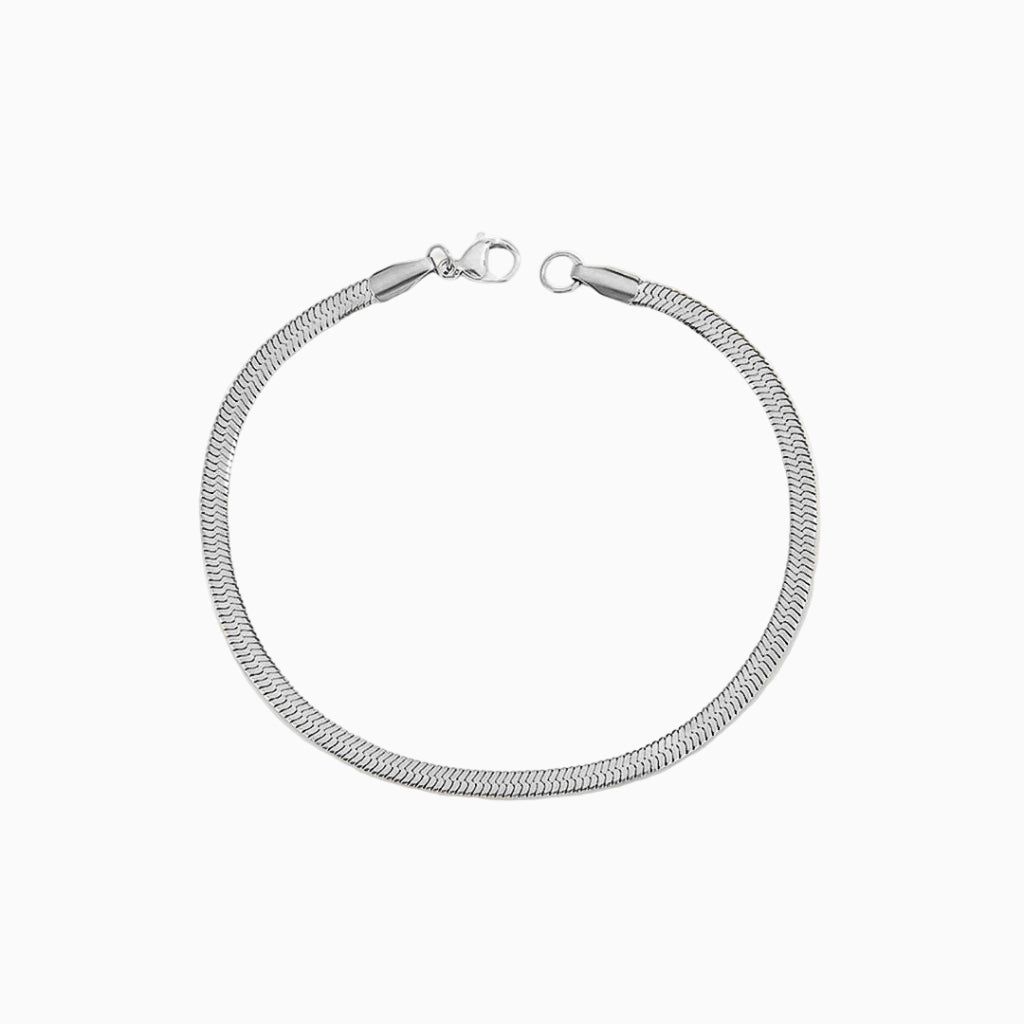 Mara - Bold Herringbone Bracelet