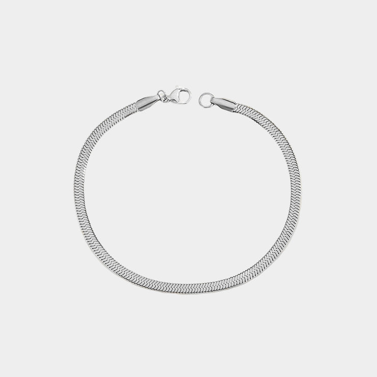 Mara - Bold Herringbone Bracelet