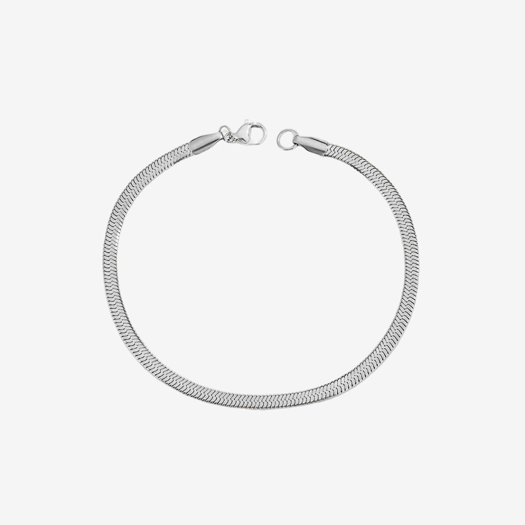 Mara - Bold Herringbone Bracelet