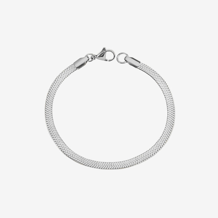 Mara - Bold Herringbone Bracelet
