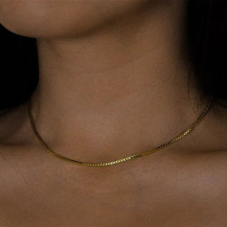 Jocelyn - Box Chain Necklace