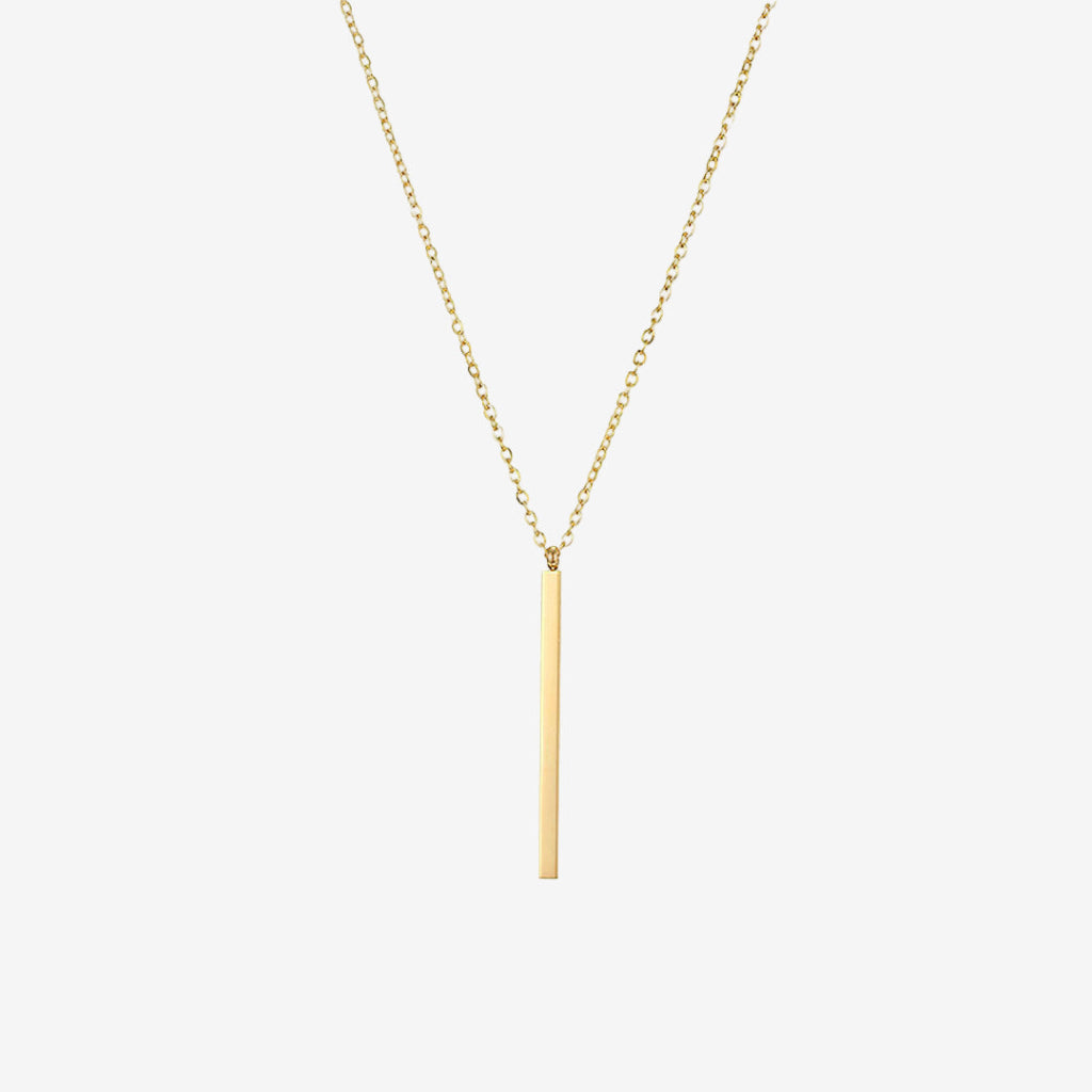 Nadine - Vertical Bar Necklace