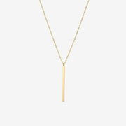 Nadine - Vertical Bar Necklace