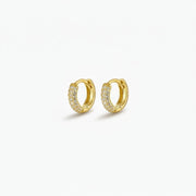 Lena - Chunky Huggie Earrings