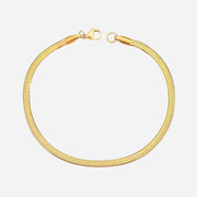 Mara - Bold Herringbone Bracelet