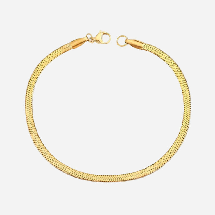 Mara - Bold Herringbone Bracelet