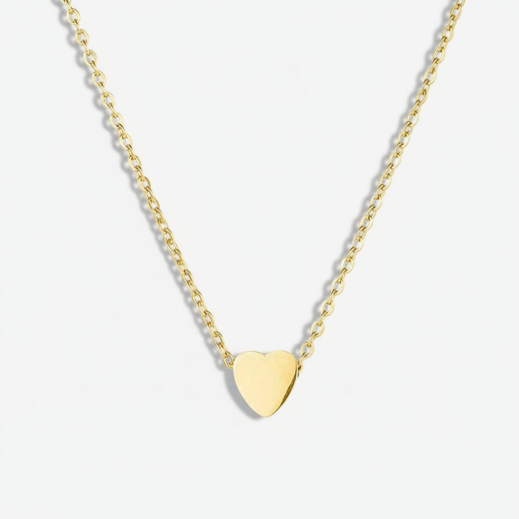 Riley - Chain Heart Necklace