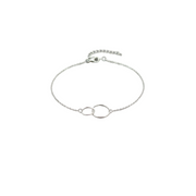 Intertwined Rings Bracelet - Interlocking Circles