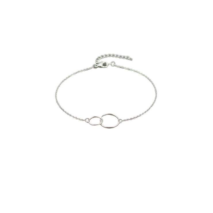 Intertwined Rings Bracelet - Interlocking Circles