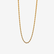 Riley - Rope Chain Gold Necklace