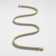 Riley - Rope Chain Gold Necklace