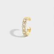 Nell - Gold Patterned Ring