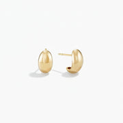 Lindsay - Smooth Huggie Earrings