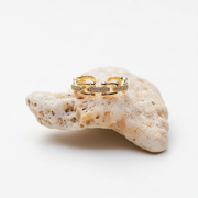 Sophie - Crystal Gold Ring