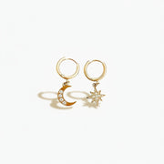 Roxanne - Moon Star Earrings