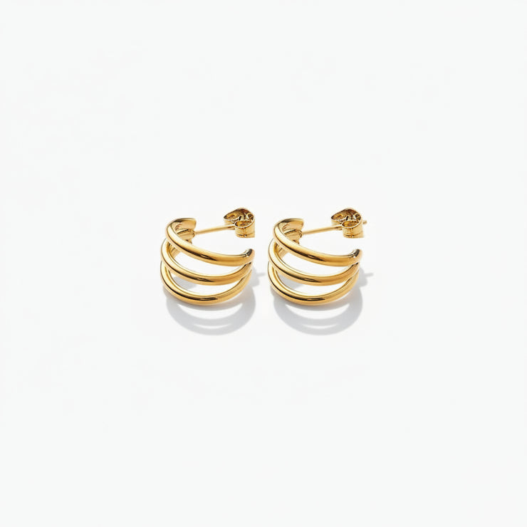 Peyton - Curve Earrings