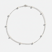 Isabella - Silver Ten Pearl Choker