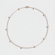 Isabella - Silver Ten Pearl Choker